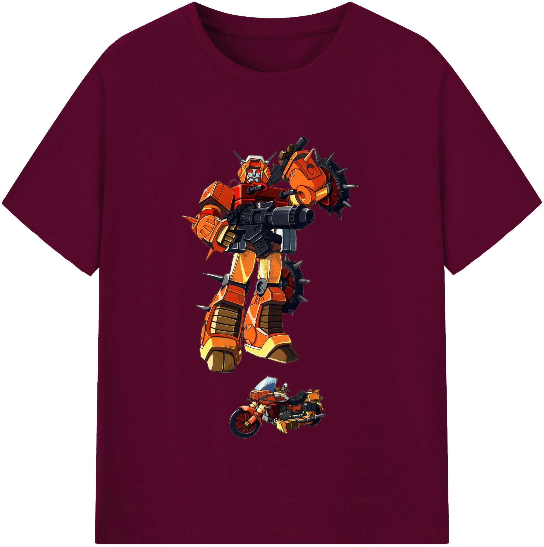 （画像用）  レディースカジュアルプリントTシャツ（綿100％）